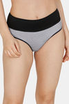 Zivame Anti-Microbial High Rise Full Coverage Tummy Tucker Hipster Panty (Pack of 2) - Multicolor — thumbnail 6